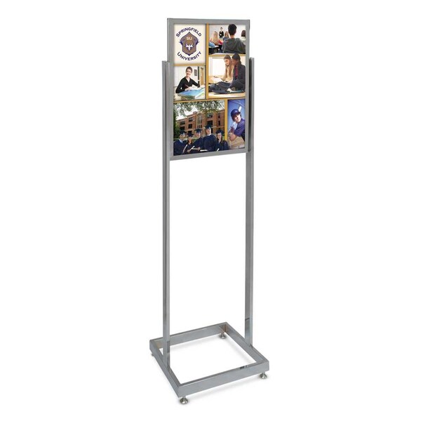 Corkboard, Fabric, Blk/Prl, 2 Door, 48 x 48"